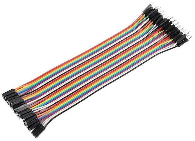 Alt view image 2 of 7 - 120Pcs Female to Male Dupont Cable Line 40P 21CM Dupont Color Cable Breadboard Wire Adapter Cable 20CM
