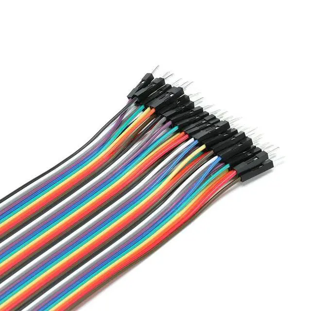 Alt view image 6 of 7 - 120Pcs Female to Male Dupont Cable Line 40P 21CM Dupont Color Cable Breadboard Wire Adapter Cable 20CM