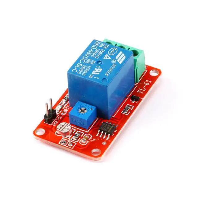 Alt view image 4 of 6 - 5V Photosensitive Relay Module with LDR Photoresistor Sensor for Light Detection, Smart Home Automation DIY Projects