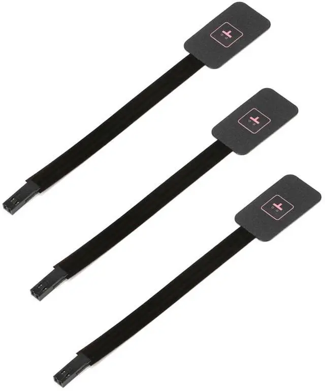 Main image of 3Pcs 1 Key Matrix Membrane Switch Keypad Keyboard 35x20x0.8mm Short Wire Film Switch Wire Length 100mm 2P Dupont DIY