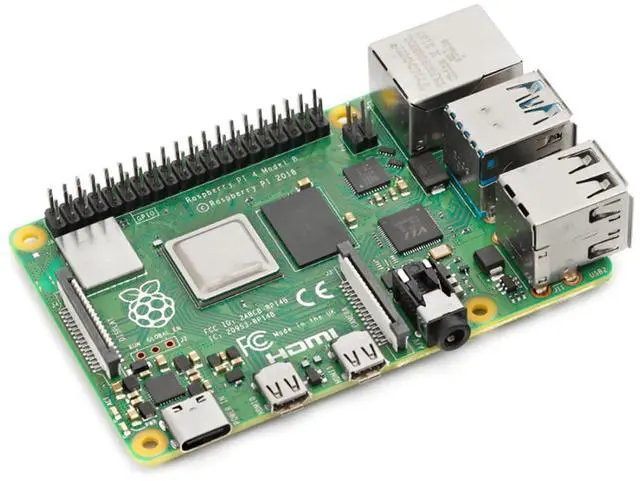 Main image of Raspberry Pi 4 Model B 4GB Development Board 1.5GHz Bluetooth 5.0 WiFi Multifunctional Universal Development Board Learning Board for Python Linux Programming
