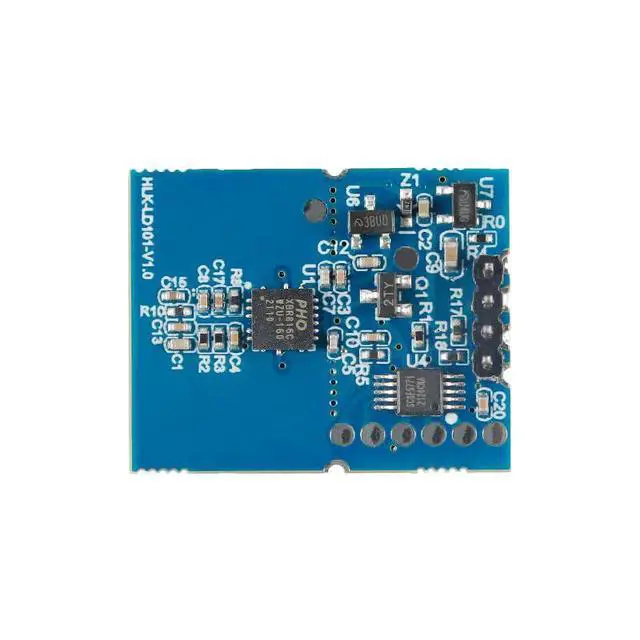 Alt view image 4 of 6 - 5Pcs HLK-LD101 10G Radar Module Intelligent Microwave Induction Switch Doppler Human Movement Detection Sensor