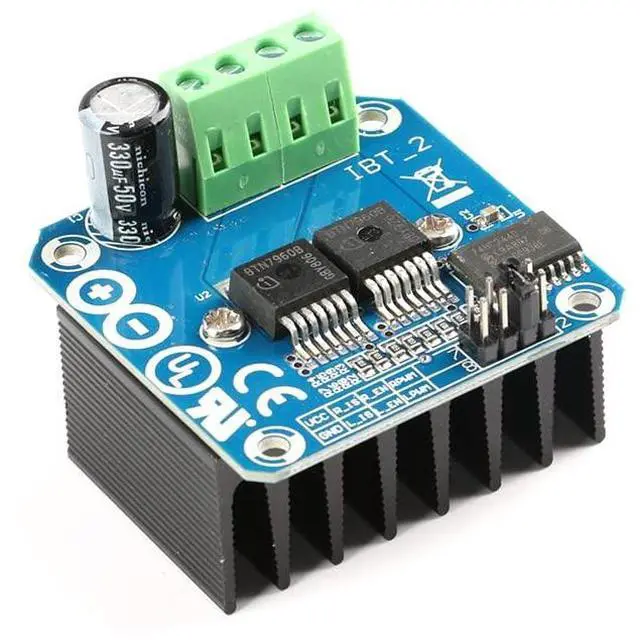 Alt view image 2 of 6 - 3PCS BTN7960 43A High Power Motor Driver Module BTN7960 Smart Car Driver Module for Arduino Current Limit
