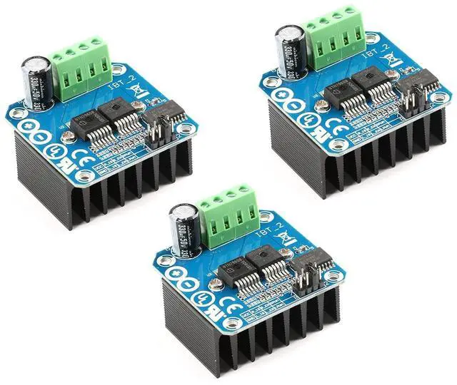 Main image of 3PCS BTN7960 43A High Power Motor Driver Module BTN7960 Smart Car Driver Module for Arduino Current Limit