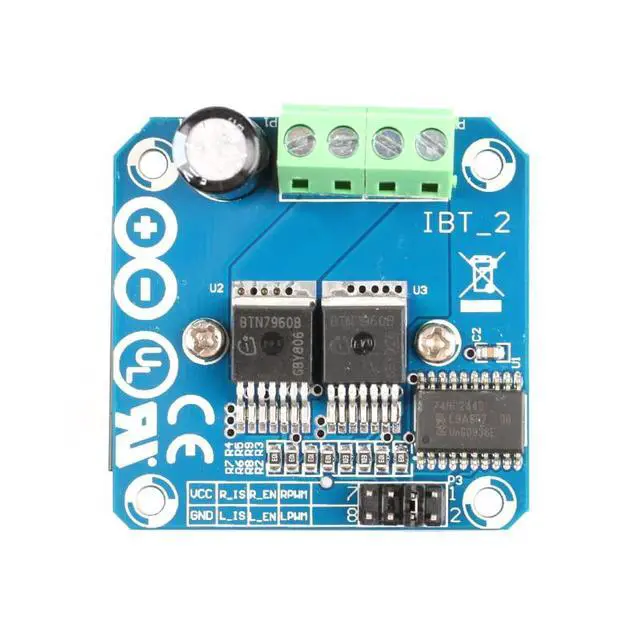 Alt view image 3 of 6 - 3PCS BTN7960 43A High Power Motor Driver Module BTN7960 Smart Car Driver Module for Arduino Current Limit