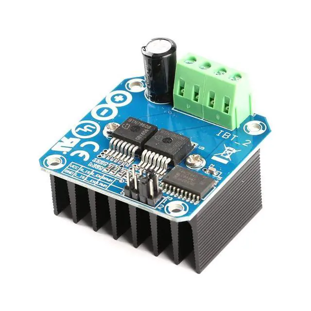 Alt view image 4 of 6 - 3PCS BTN7960 43A High Power Motor Driver Module BTN7960 Smart Car Driver Module for Arduino Current Limit