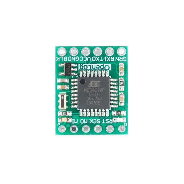 Alt view image 3 of 4 - Openlog Serial Data Logger Open Source Data Recorder Flight Control Board Support Micro SD Module ATmega328 Serial Port Data Storage
