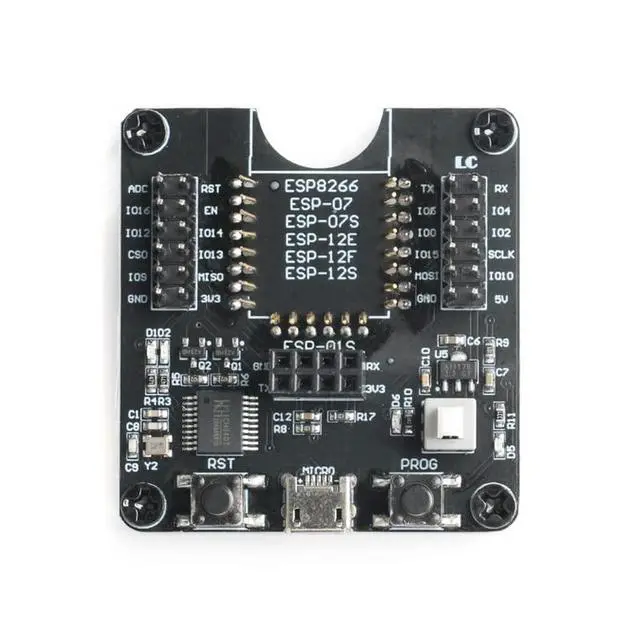 Alt view image 4 of 5 - ESP8266 Burner Development Board Test Frame Module Downloader Support for ESP-12F ESP-07S ESP-12E ESP-01S ESP12S ESP-01 Flash Download Tool Test Board Code Burner