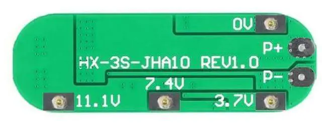 Alt view image 6 of 7 - 3Pcs 3S Battery Protection Board 3S 10A 18650 Lithium Battery Protection Board 12.6V with Charge Balance Overcharge Overdischarge Overcurrent Protection