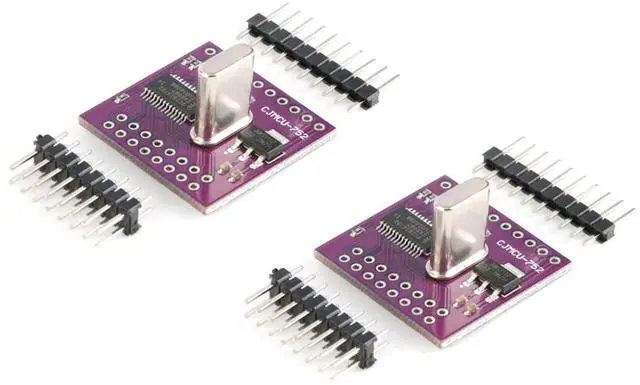 Main image of 2Pcs SC16IS752 I2C SPI to UART Serial Adapter Module, Dual Channel UART Conversion with Pins