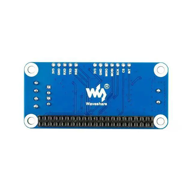 Alt view image 2 of 5 - RS485 CAN HAT Raspberry Pi 4B/3B+/Zero W RS485 CAN UART RS485 Communication PCB MCP2515 Controller SPI interface Transceiver SN65HVD230