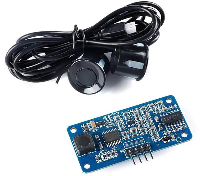 Main image of JSN-SR20-Y1 Ultrasonic Ranging Module Distance Measuring Sensor Module Range 2-500cm Waterproof and Dustproof Equipped with Dual Wire Probes