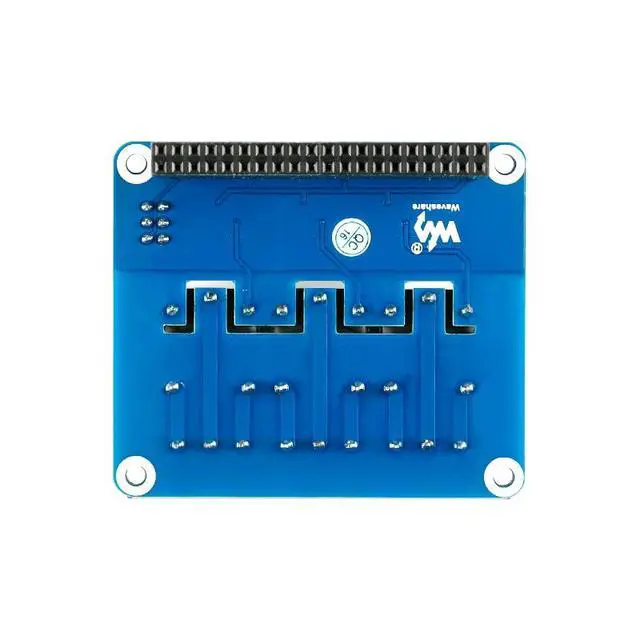 Alt view image 3 of 5 - Raspberry Pi Relay Module HAT Expansion Board Three Channel (3-CH) Power Relay Module for Raspberry Pi 4B/3B+/3B/2B/A+/B+ for Smart Home