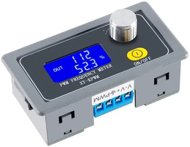 Main image of Signal Generator XY-KPWM 1-Channel PWM Generator 1Hz-150kHz Dual Mode PWM Pulse Frequency Square Wave Signal Generator Module LCD Display 3.3-30V 5-30mA Pulse Frequency Generator with Shell