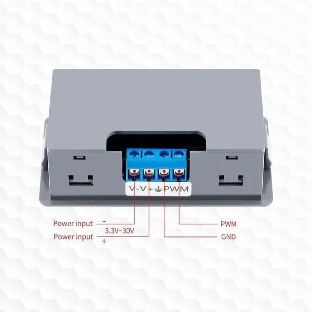 Alt view image 3 of 7 - Signal Generator XY-KPWM 1-Channel PWM Generator 1Hz-150kHz Dual Mode PWM Pulse Frequency Square Wave Signal Generator Module LCD Display 3.3-30V 5-30mA Pulse Frequency Generator with Shell