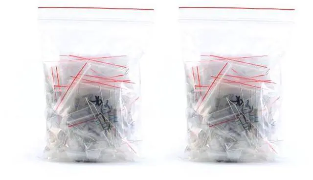 Main image of 000 300pcs 2W Carbon Film Resistor Kit - 5% Tolerance, Assorted Resistors Values for DIY Electronics & Circuit Design, 0.1 to 750 Variety Pack