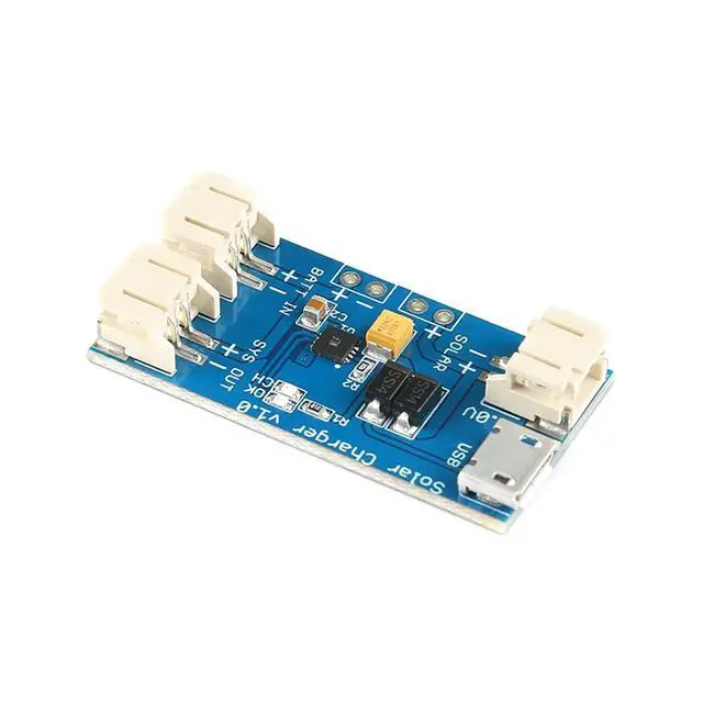 Alt view image 2 of 6 - 2pcs CN3065 Mini Solar Lipo Charger Board for Lithium Battery, Micro USB, DIY Outdoor Application, Solar Panel Compatible