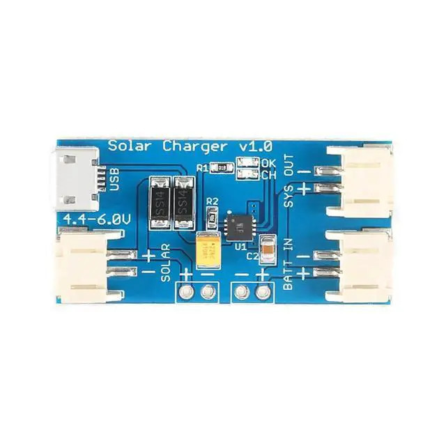 Alt view image 4 of 6 - 2pcs CN3065 Mini Solar Lipo Charger Board for Lithium Battery, Micro USB, DIY Outdoor Application, Solar Panel Compatible