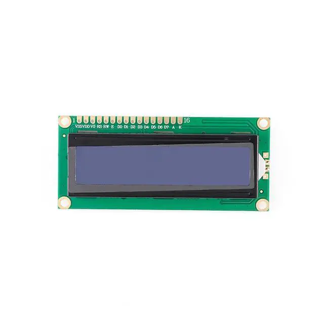 Alt view image 3 of 5 - 3 Pack 1602 LCD Display Module Blue Yellow-Green Screen IIC/I2C LCD Module LCD1602 5V Adapter Plate 1602A Display for Arduino