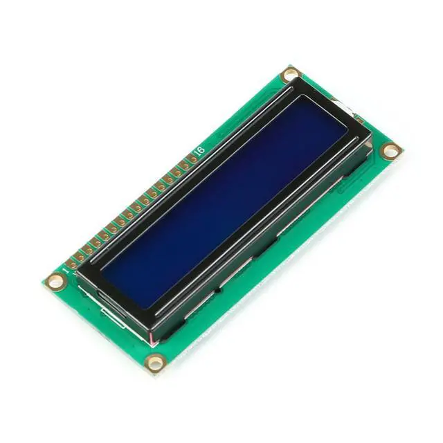 Alt view image 5 of 5 - 3 Pack 1602 LCD Display Module Blue Yellow-Green Screen IIC/I2C LCD Module LCD1602 5V Adapter Plate 1602A Display for Arduino