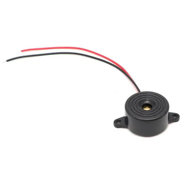 Alt view image 3 of 6 - 10pcs SFM-20B Active Piezoelectric Buzzer with Wire, High Decibel Alarm Siren, DC3-24V Continuous Sound