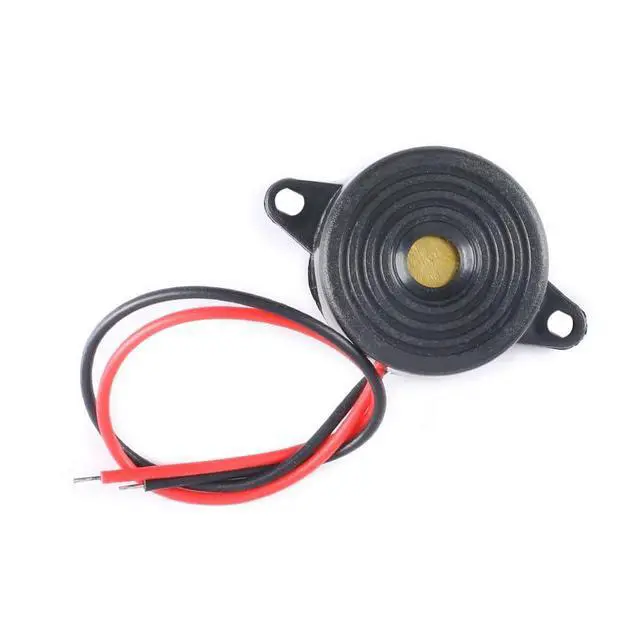 Alt view image 6 of 6 - 10pcs SFM-20B Active Piezoelectric Buzzer with Wire, High Decibel Alarm Siren, DC3-24V Continuous Sound