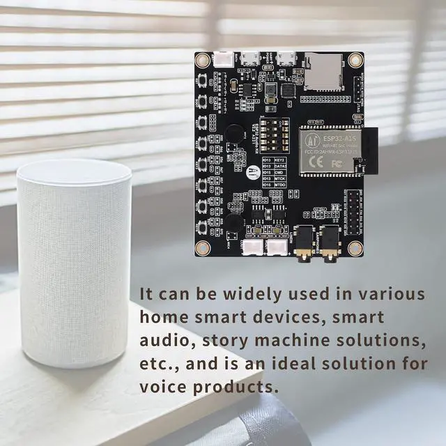Alt view image 4 of 6 - ESP32 Aduio Kit ESP32 WiFi Bluetooth Module ESP32-A1S Module Audio Development Board BLE Low Power Dual-core 64Mb Serial Adapter Port to WiFi Board