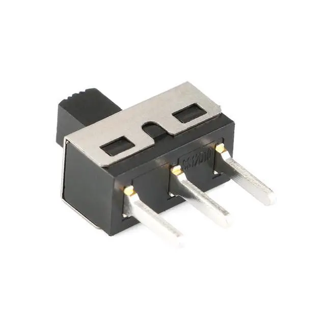 Alt view image 3 of 5 - 50PCS SS12D10 High Knob Vertical Slide Toggle Switch Micro Mini 3 Pin 2 Position 1P2T SPDT Pitch 4.7MM Handle High 5mm Slide Switch