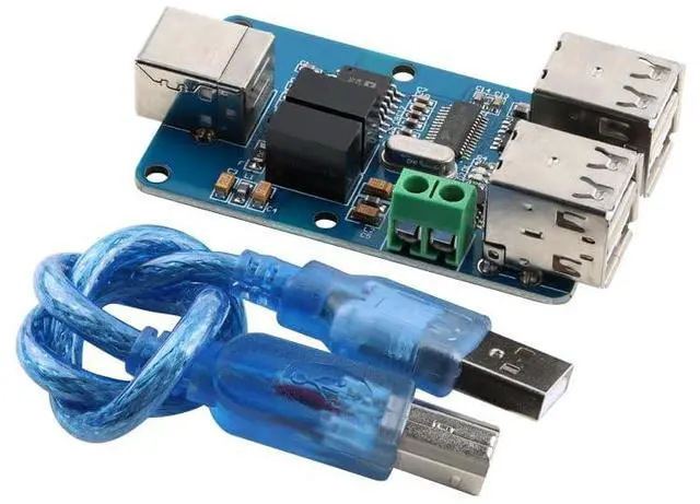 Main image of ADUM3160 4Port USB Isolator Hub Module, USB 2.0 FullSpeed, 1500 V Power Isolation
