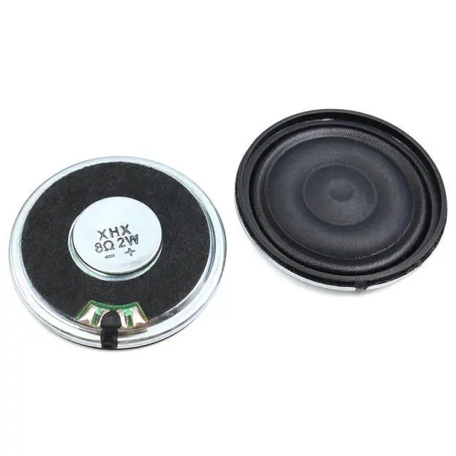 Alt view image 3 of 4 - 6pcs 40mm Iron Shell Inner Magnetic Composite Film Speaker 8 Ohm 2W Mylar Driver Audio Horn