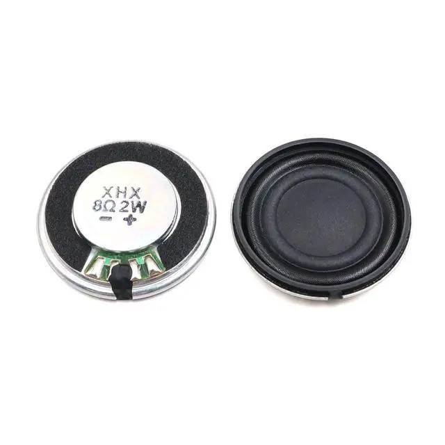 Alt view image 2 of 4 - 6pcs 28mm Iron Shell 8 Ohm 2W Mylar Horn Speaker Compact High-Performance Toy Speaker