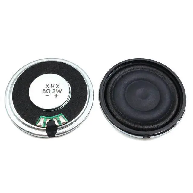 Alt view image 3 of 4 - 6pcs 36mm Iron Shell Inner Magnetic Composite Film Speaker 8 Ohm 2W Round Mylar Toy Audio Driver