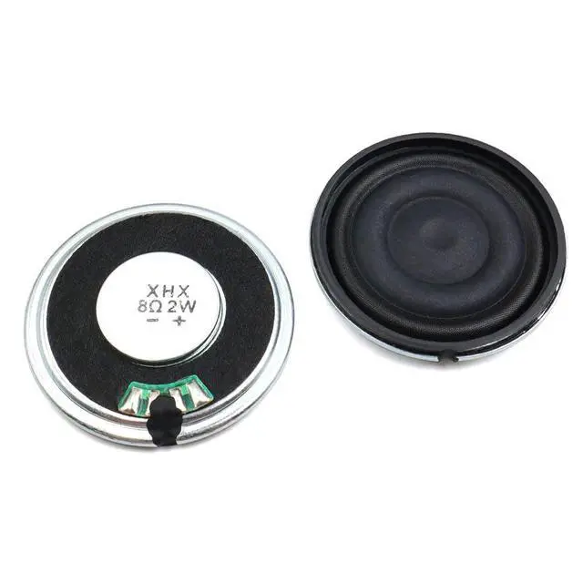Alt view image 4 of 4 - 6pcs 36mm Iron Shell Inner Magnetic Composite Film Speaker 8 Ohm 2W Round Mylar Toy Audio Driver