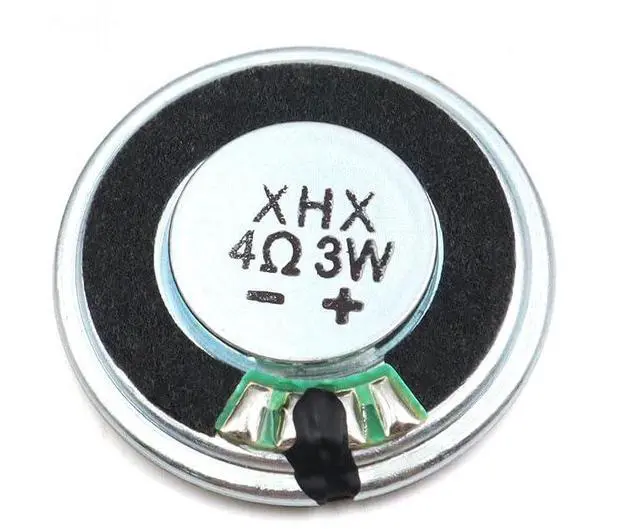 Main image of 6pcs 30mm Iron Shell Composite Film Speaker 4 Ohm 3W Mylar Horn for Toys & Electronics