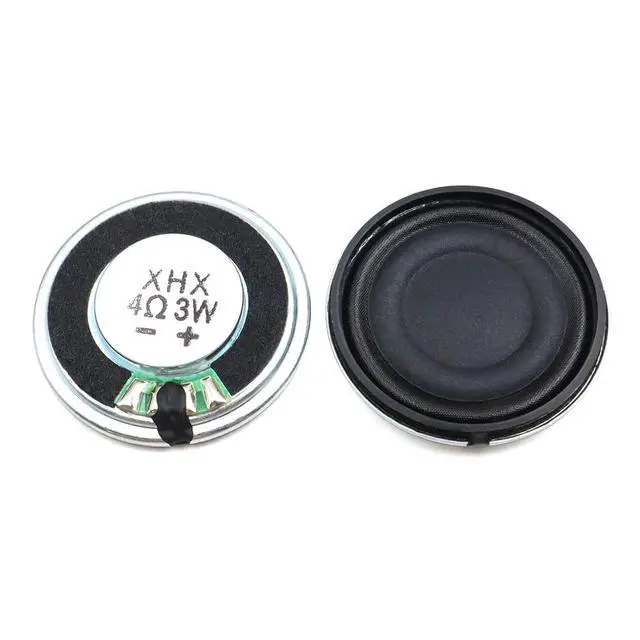 Alt view image 2 of 4 - 6pcs 30mm Iron Shell Composite Film Speaker 4 Ohm 3W Mylar Horn for Toys & Electronics