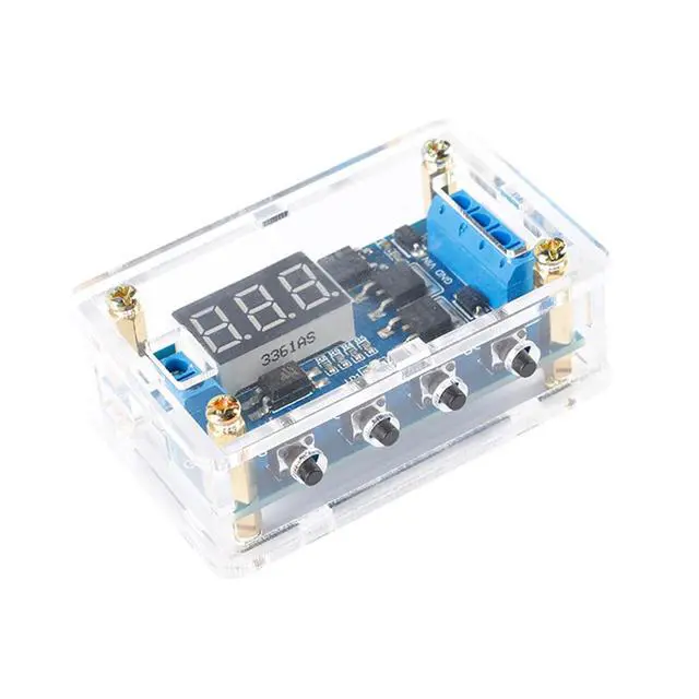 Alt view image 2 of 5 - ZK-J04 Dual MOS Tube Timing Delay Switch Circuit 12V/24V for Automation Control, Replaces Relay Modules