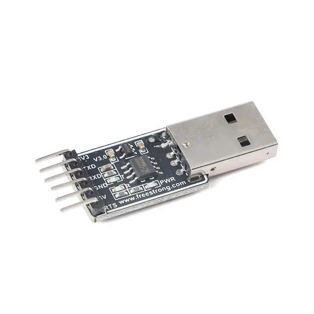 Alt view image 2 of 6 - 3PCS USB to TTL Serial Port Converter Module CH340N Chip Integration 5V to 3.3V FS-USB-UTTL