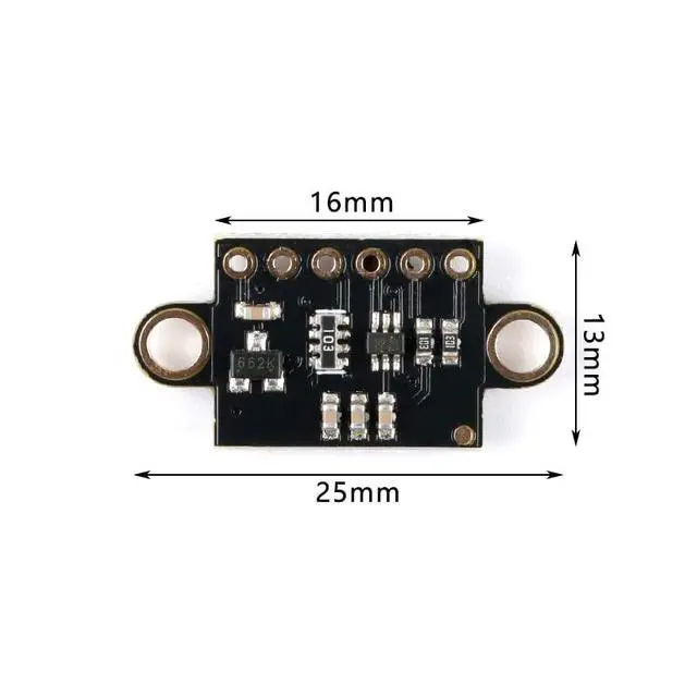 Alt view image 5 of 5 - VL53L3CX Laser Ranging Module 3M Multi-Target Detection Measurement ToF Highly Integrated Anti-Interference High Precision Ranging Module for IoT Service Robots and Vacuum Cleaners