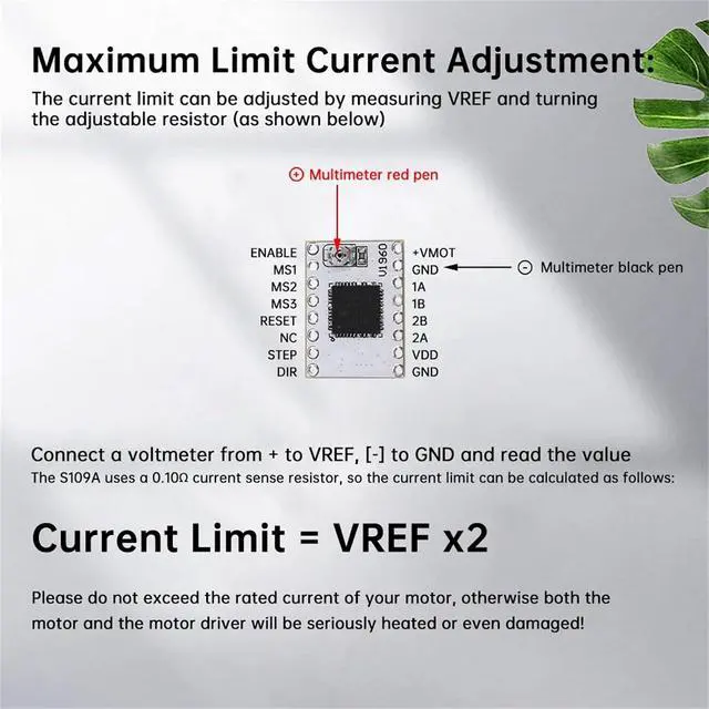 Alt view image 5 of 7 - TB67S109 Stepper Motor Driver Module, 9-50V 4A, for 42/57 Motors Control Drive Integrated Board