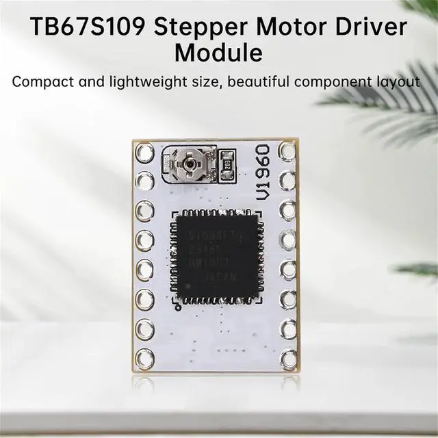 Alt view image 4 of 7 - TB67S109 Stepper Motor Driver Module, 9-50V 4A, for 42/57 Motors Control Drive Integrated Board