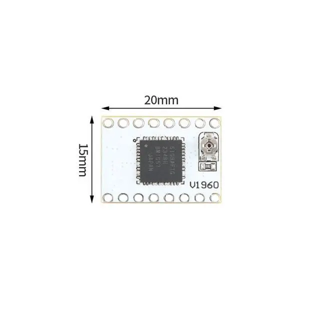 Alt view image 7 of 7 - TB67S109 Stepper Motor Driver Module, 9-50V 4A, for 42/57 Motors Control Drive Integrated Board