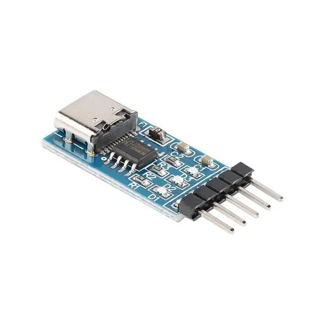 Alt view image 2 of 6 - 5PCS Type C USB to TTL Serial Port CH340N Module 5V Upgrade MCU Download Brush line HW-234