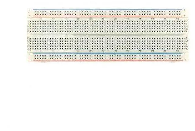 Alt view image 4 of 7 - 5Pcs MB-102 Breadboard with 830 Tie Points Solderless Breadboard Experimental Board Universal Board 165×55×10mm MB-102