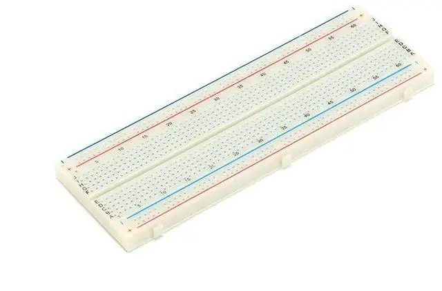 Alt view image 5 of 7 - 5Pcs MB-102 Breadboard with 830 Tie Points Solderless Breadboard Experimental Board Universal Board 165×55×10mm MB-102