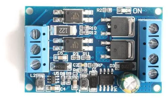 Alt view image 2 of 6 - XY-GMOS High Power MOS Tube FET Trigger Switch Driver Module PWM Conditioning Electronic Switch Control Board DC 4V-60V
