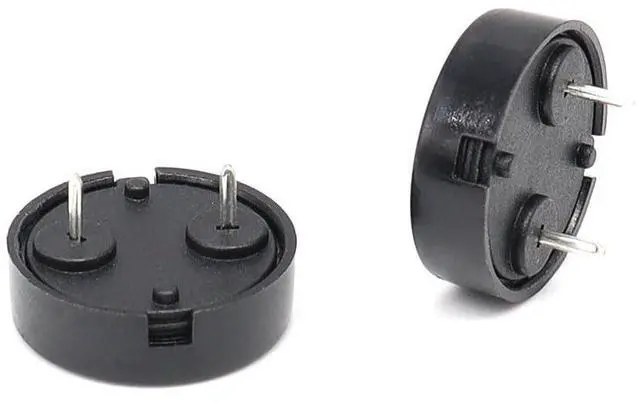 Main image of 30pcs 1404 Flat Pin Passive Piezo Buzzer 14x4mm 7.5mm Pitch Low Power Wave Soldering High Temp Resistance