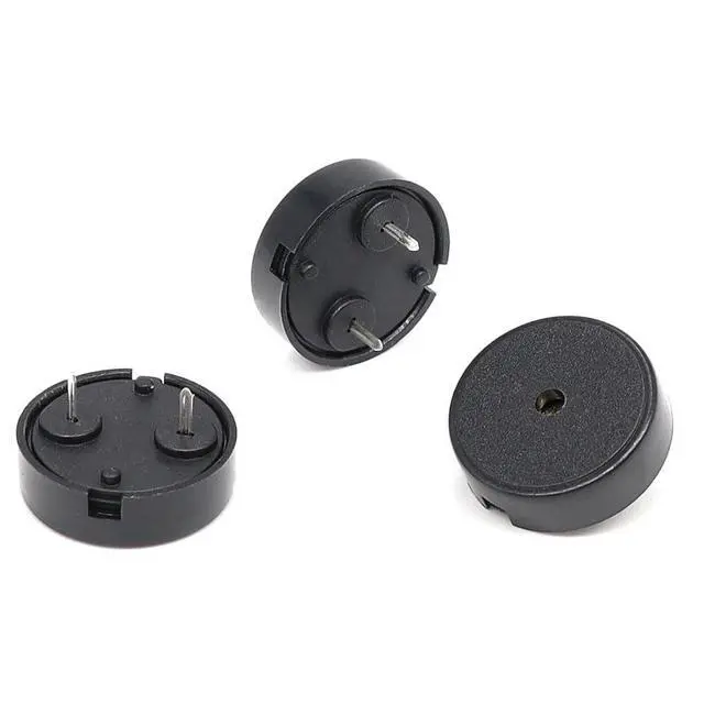 Alt view image 5 of 5 - 30pcs 1404 Flat Pin Passive Piezo Buzzer 14x4mm 7.5mm Pitch Low Power Wave Soldering High Temp Resistance