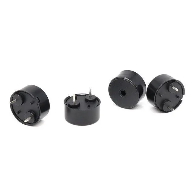 Alt view image 3 of 5 - 30pcs 1207 Flat Needle Passive Piezoelectric Buzzer 12x7mm 7.5mm Pitch Low Power Wave Soldering High Temp