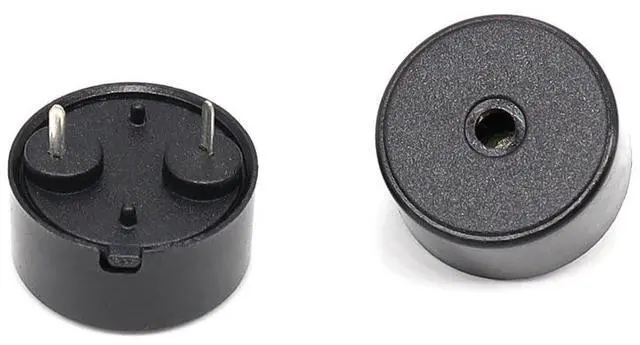 Main image of 30pcs 1207 Flat Needle Passive Piezoelectric Buzzer 12x7mm 7.5mm Pitch Low Power Wave Soldering High Temp