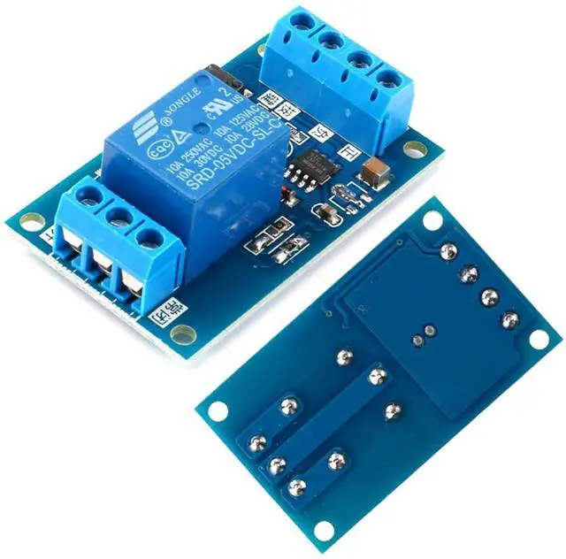 Main image of 5V Bistable Relay Module Single Key Switch for Automotive Tuning Self-Locking One Touch Start-Stop Button